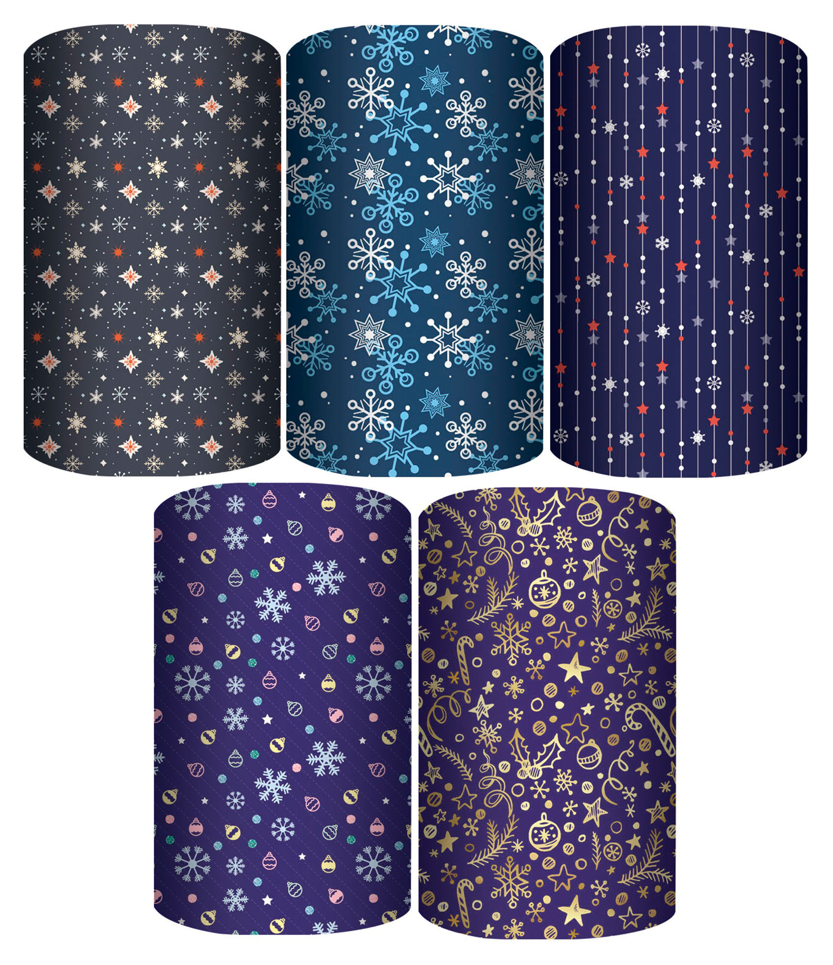 

Бумага упаковочная глянцевая Северное сияние, 1х0,7 м 1 шт в ассортименте