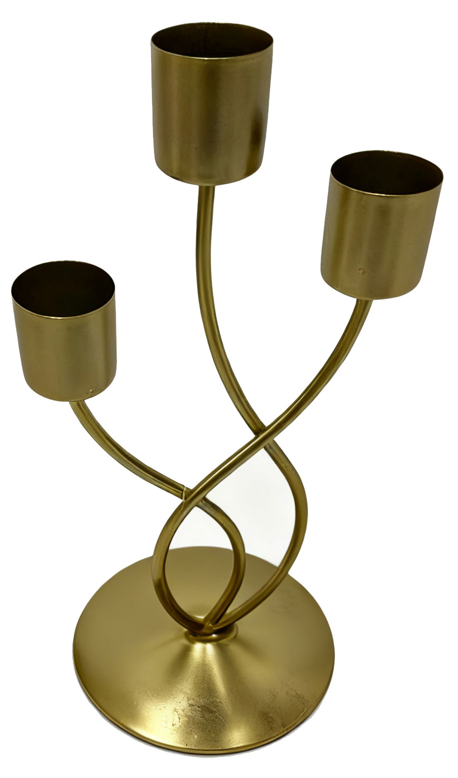 

Подсвечник Actuel витой железный, d 10 h 22,5 см