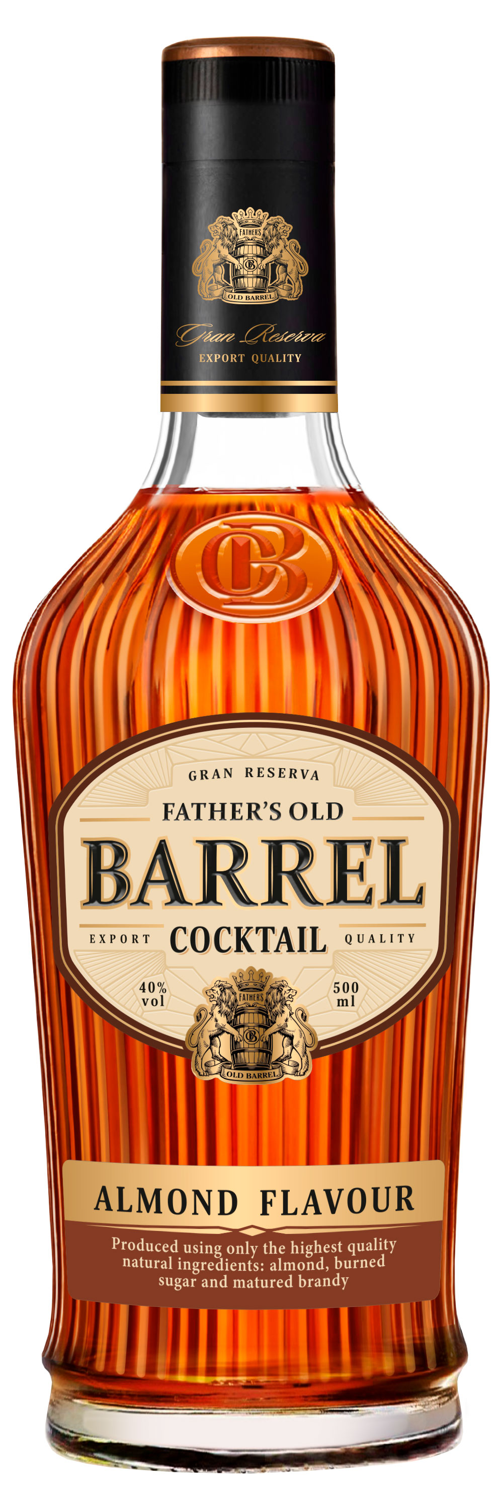 

Бренди Father's Old Barrel Almond Flavour Россия, 0,5 л
