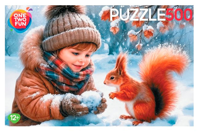 

Пазл ONE TWO FUN Новый Год, 500 элементов