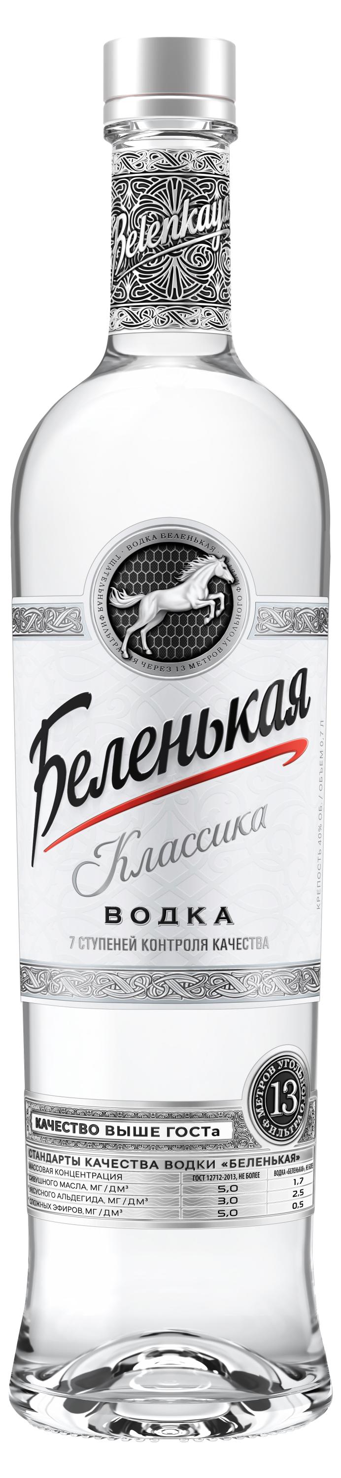 

Водка Беленькая Россия, 0,7 л