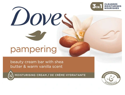 

Крем-мыло Dove Pampering с маслом ши и ванилью Германия, 135 г