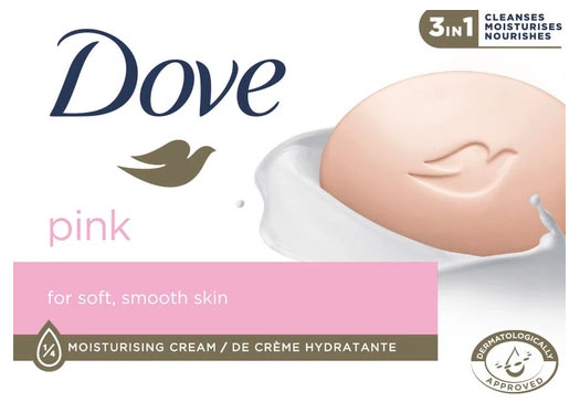 

Крем-мыло Dove Pink с ароматом розы Германия, 135 г