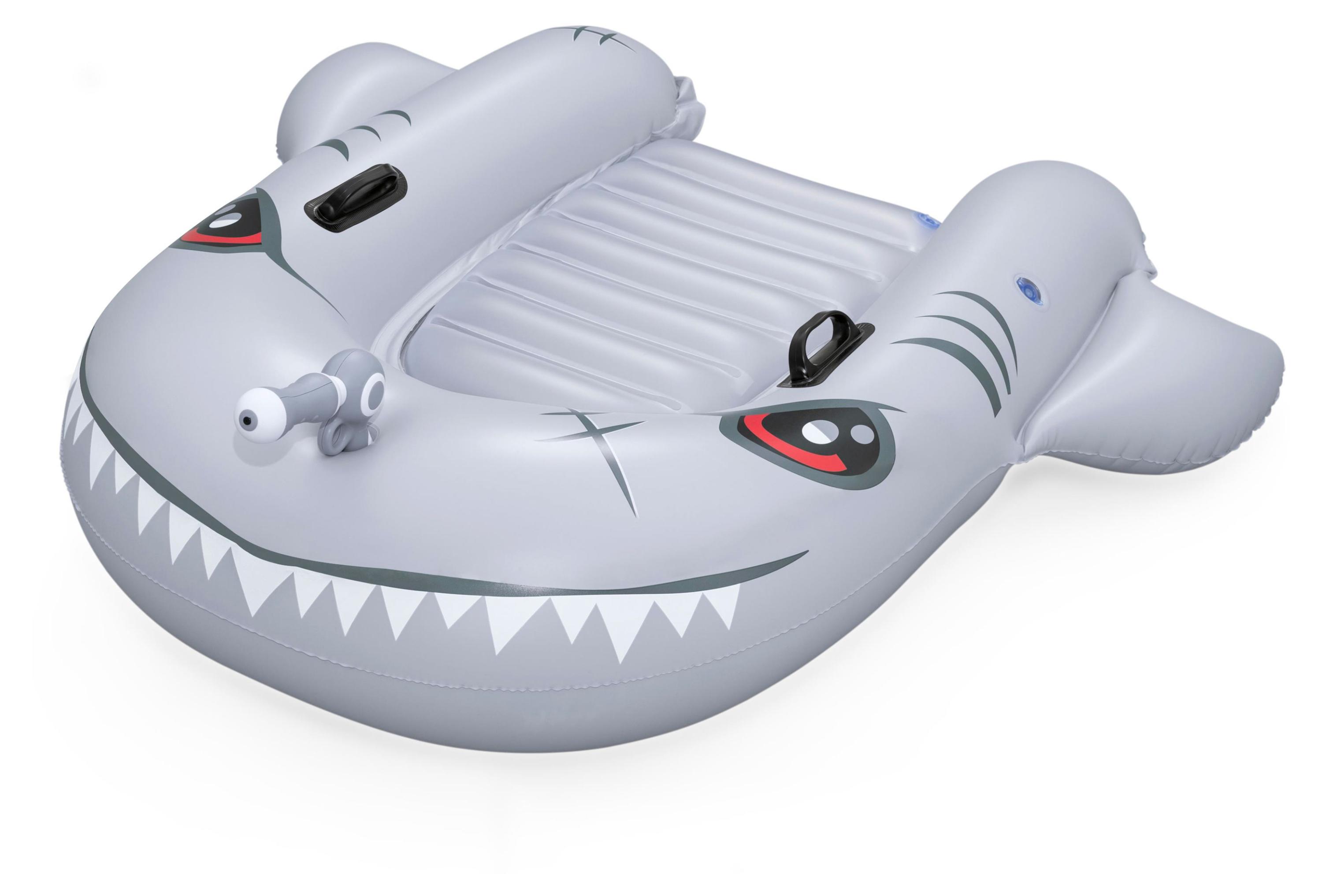 Изображение товара Лодка надувная детская BESTWAY для плавания Акула Sharkventure, 1,6x1,15 м