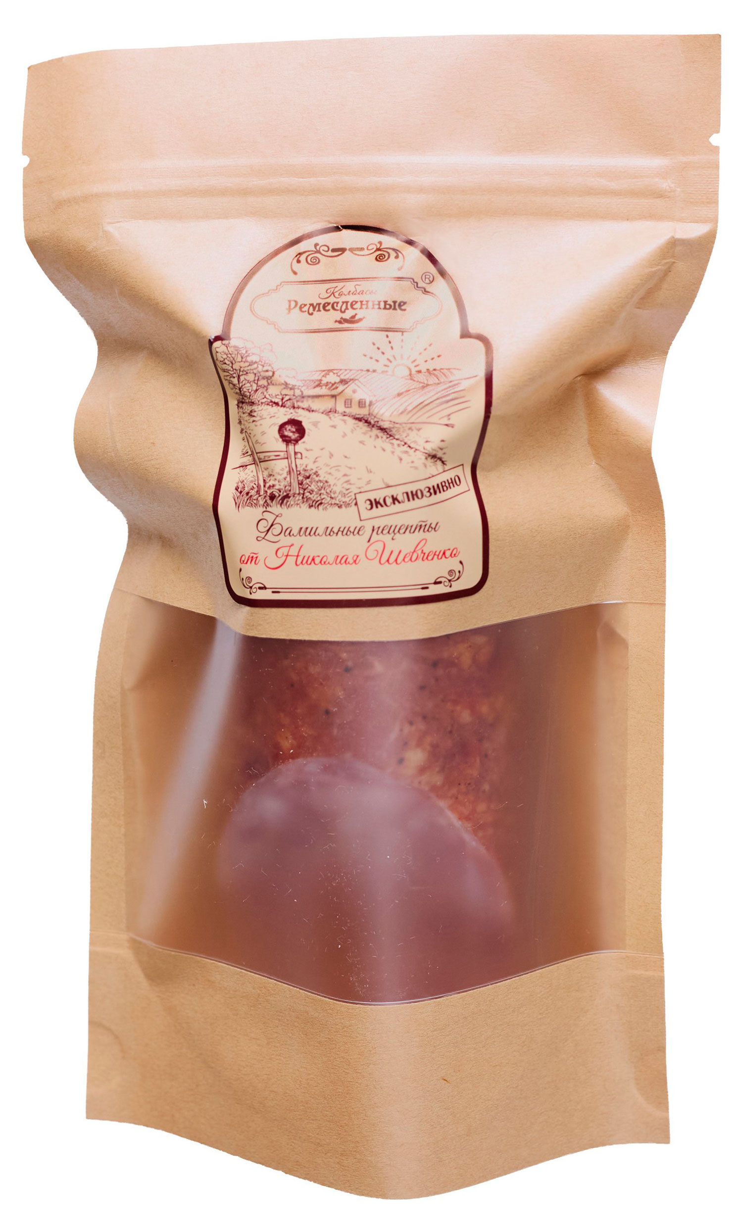 

Колбаса полукопченая Ремесленные колбасы Фермерская, ~ 360 г