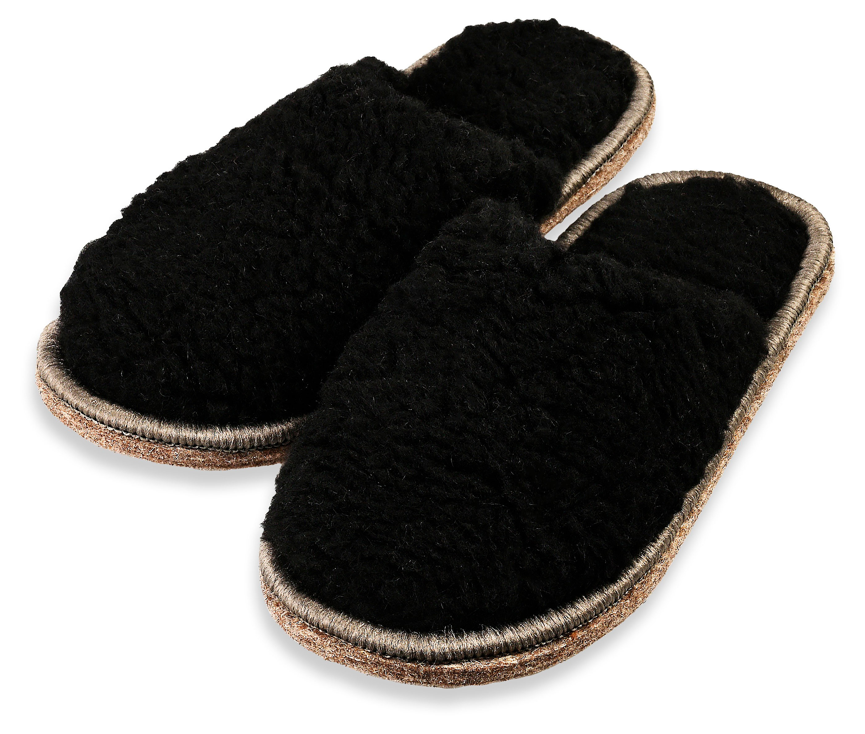 

Тапочки мужские InExtenso с закрытым носом черные, р. 43-44/45-46