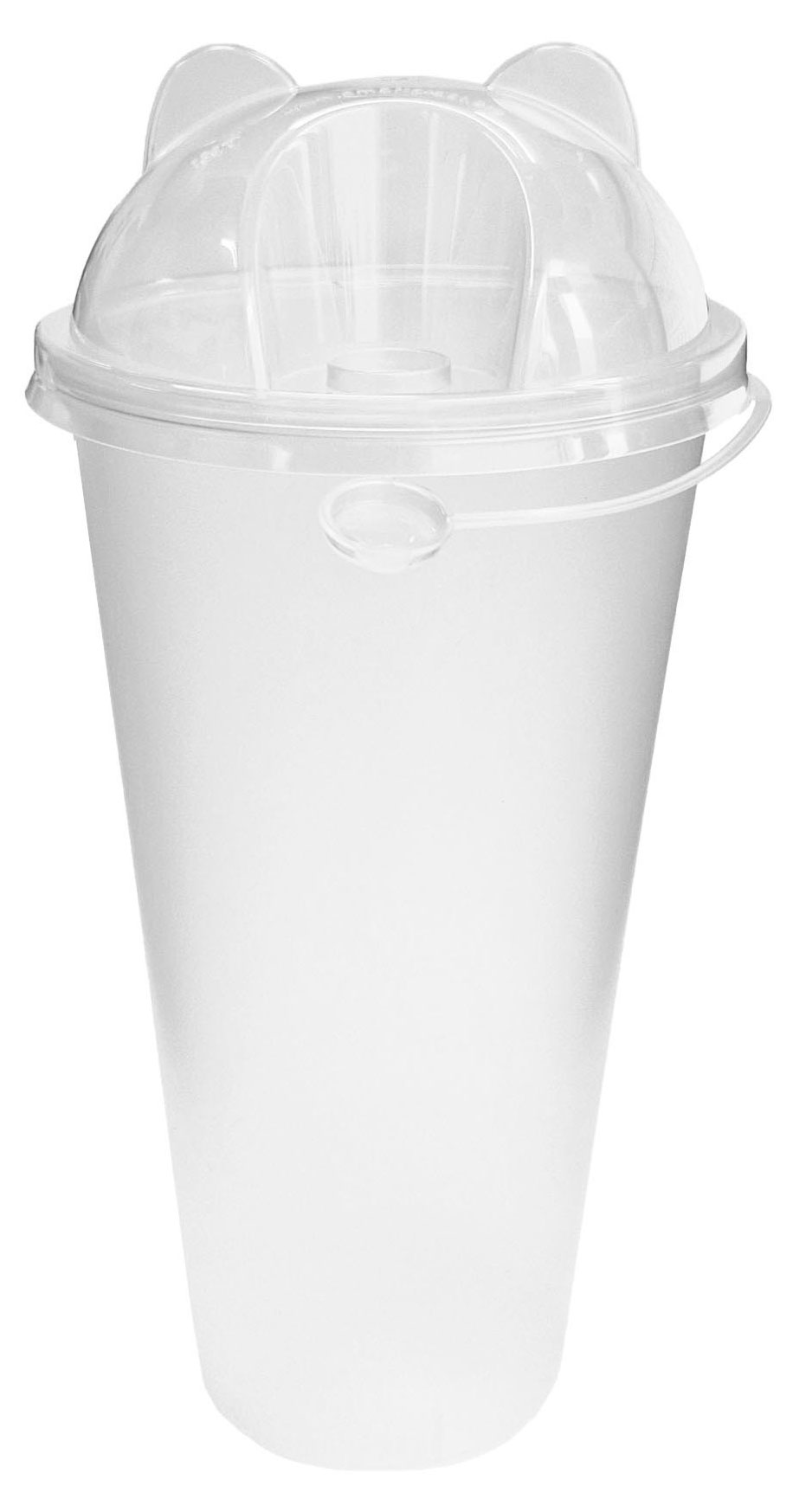 

Стакан пластиковый для чайного напитка Бабл-ти 650 мл, 4 шт