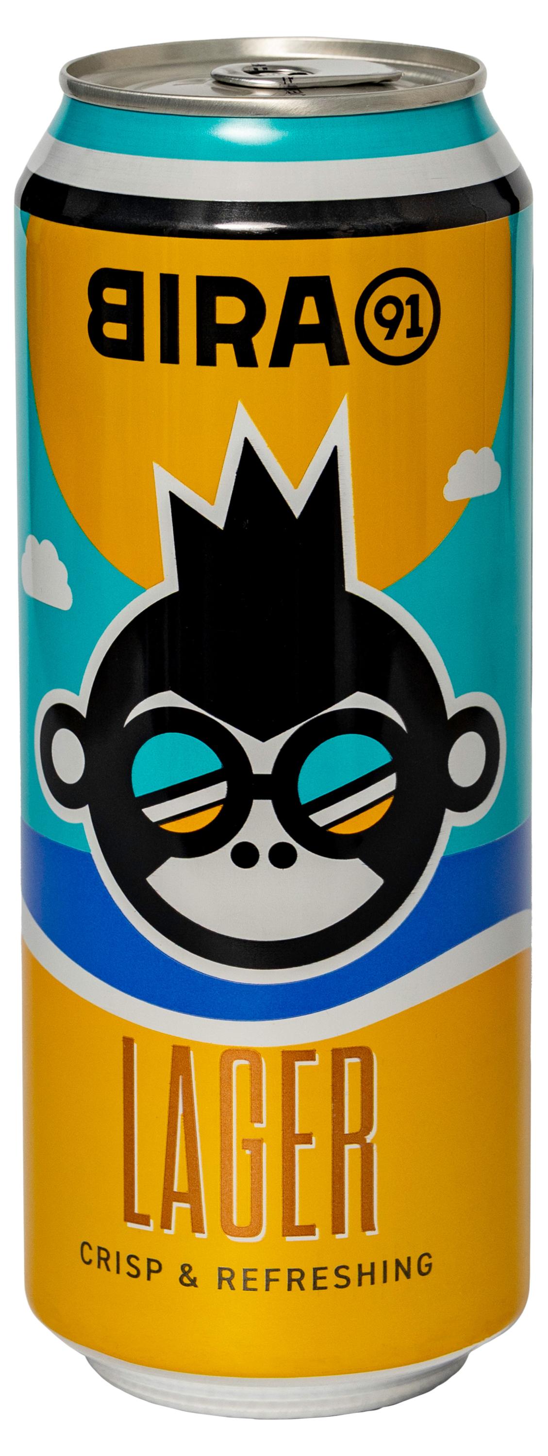 

Пиво светлое Bira 91 Lager пастеризованное 4,5% Индия, 0,5 л