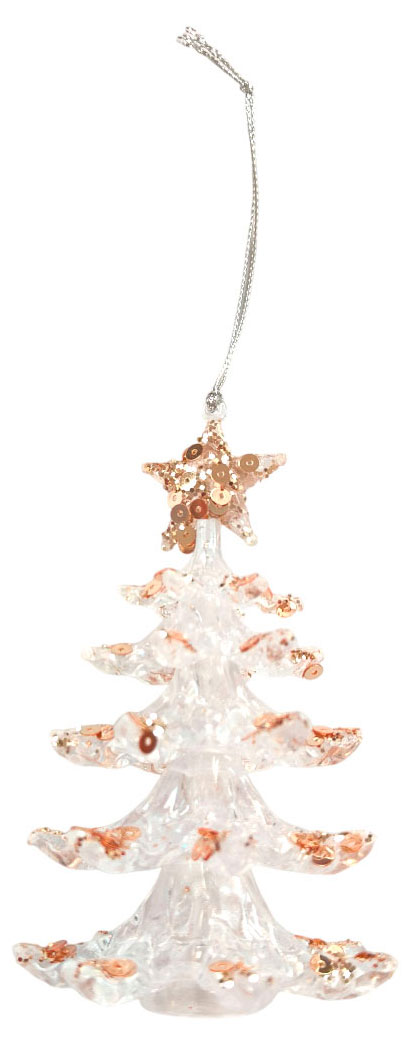 

Елочное украшение Actuel Золото театра Подвеска Елочка, 13 см