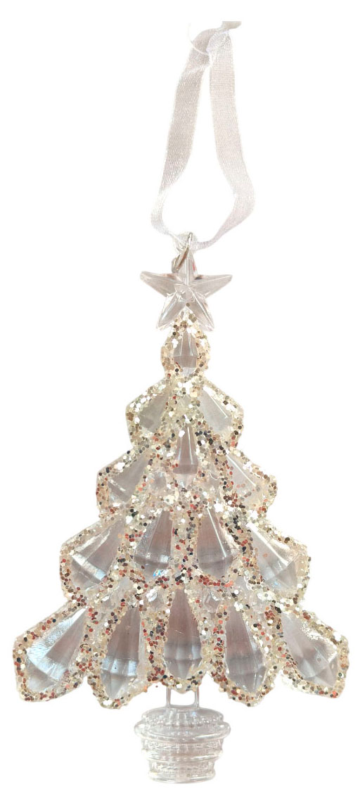 

Елочное украшение Actuel Снежная королева Подвеска Елочка, 14,5 см