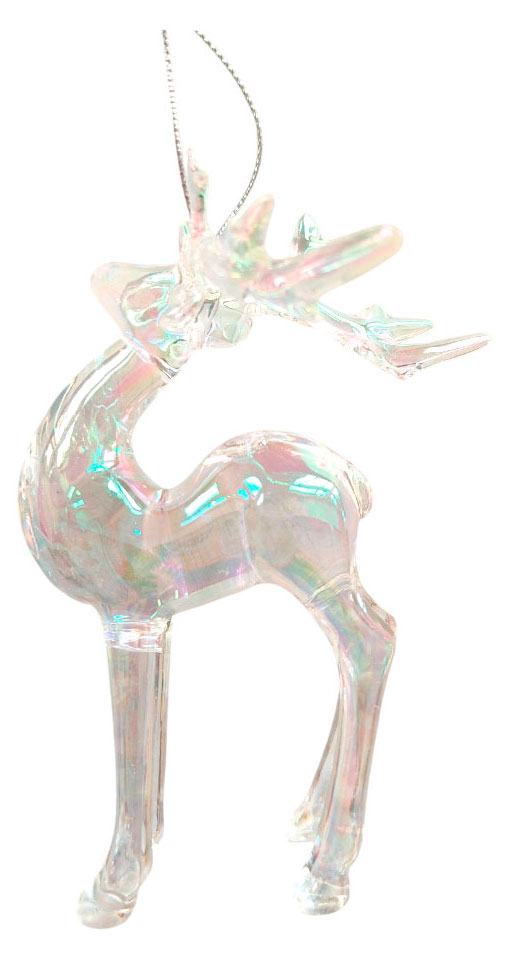 

Елочное украшение Actuel Снежная королева Подвеска Олень, 13,5 см