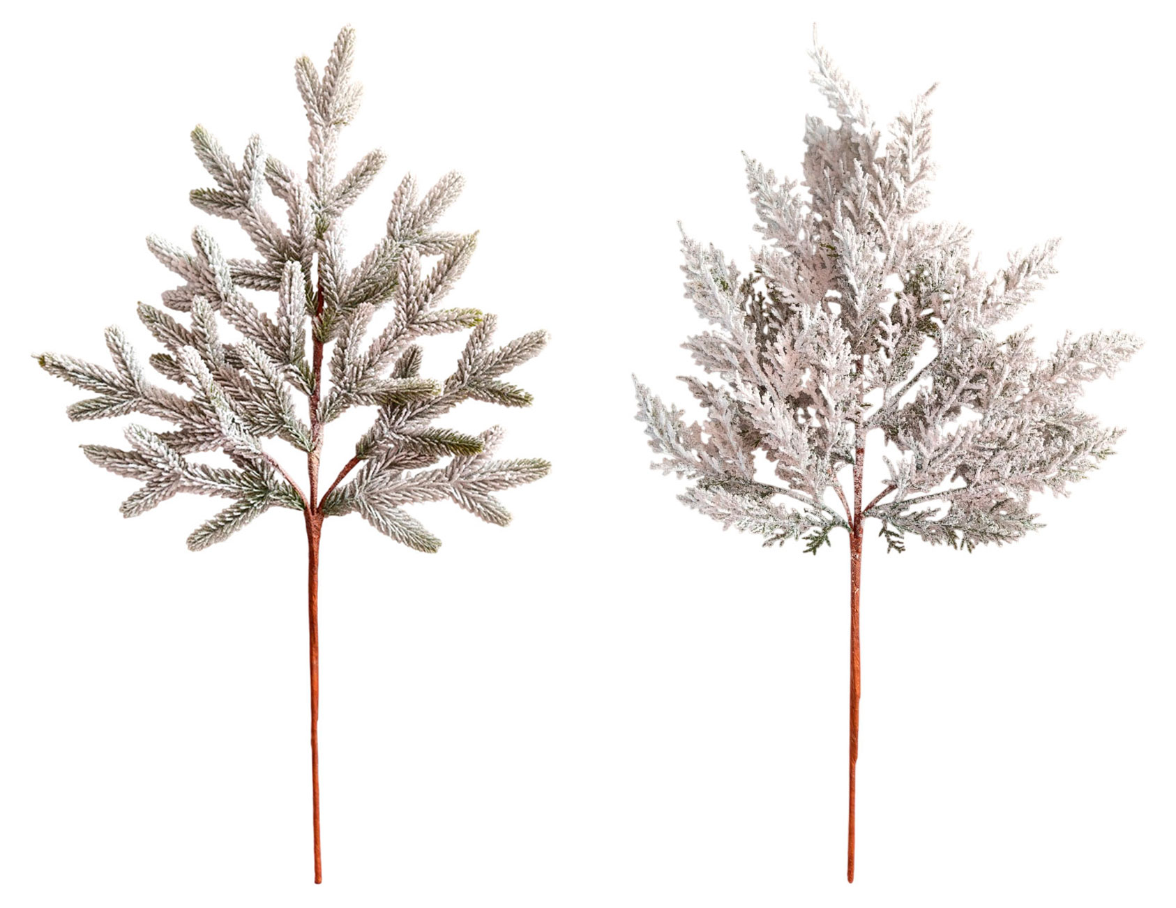 

Украшение Actuel Вокруг света Ветка заснеженная 80 см, 1 шт в ассортименте