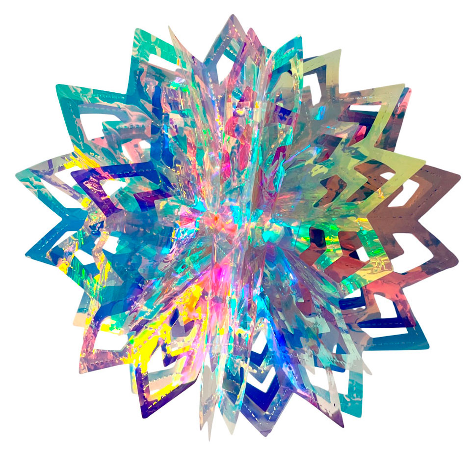 

Декорация Actuel Снежинка неоновая, 30 см