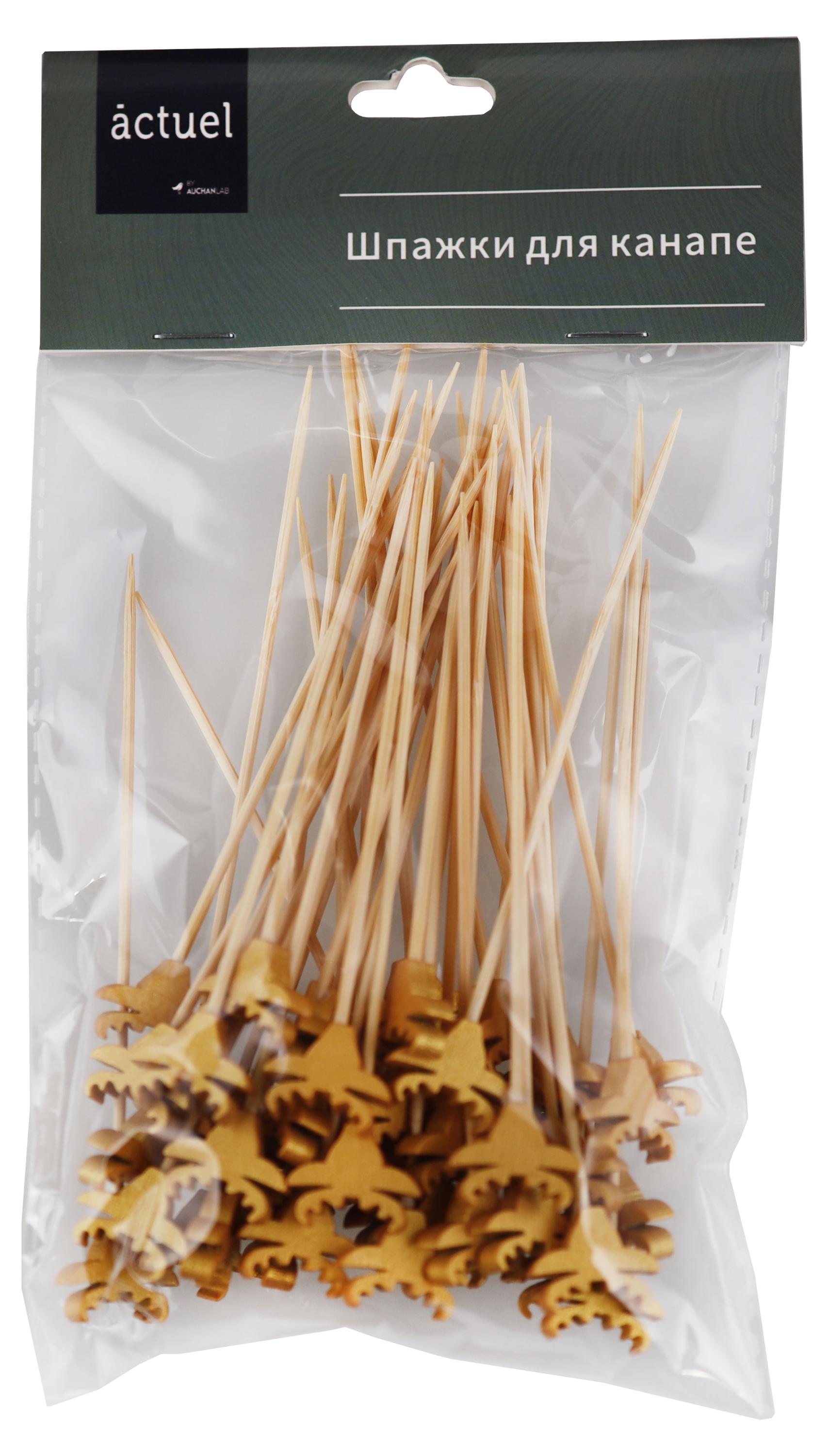 

Шпажки для канапе Actuel Олененок h 12 см, 50 шт
