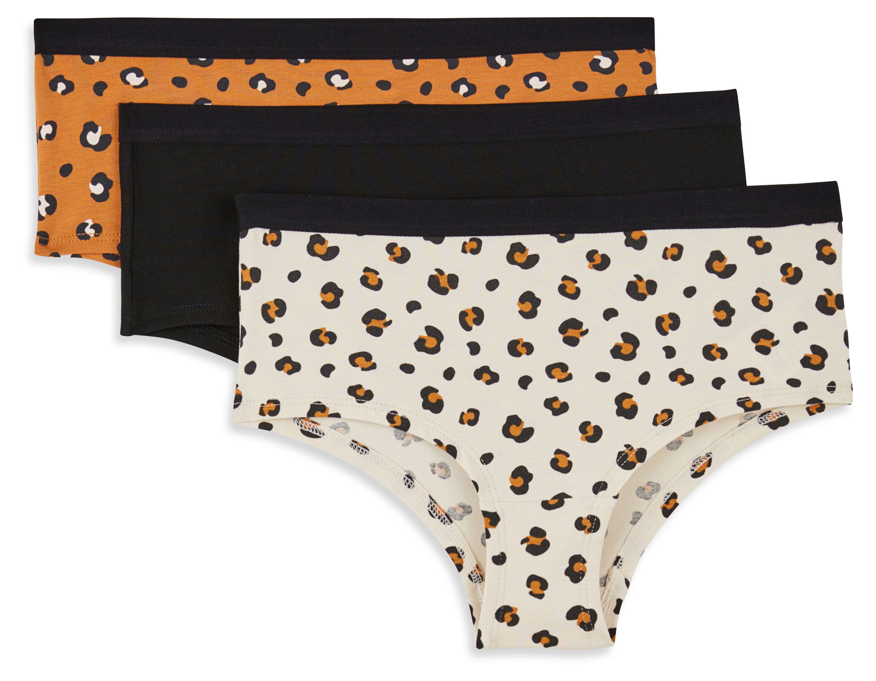 Изображение товара Трусы для девочек InExtenso 3 шт о версиях 2/3-14 Повседневный дизайн