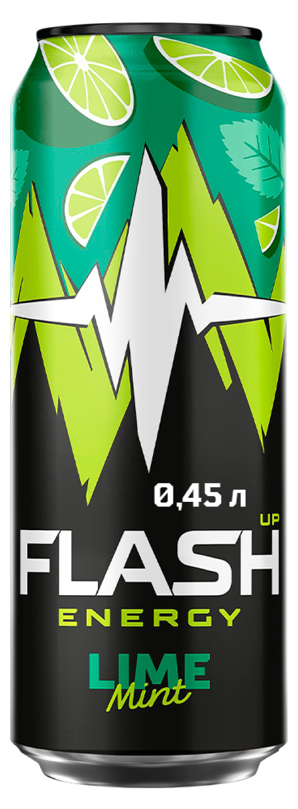 

Напиток энергетический Flash Up мятный лайм, 450 мл