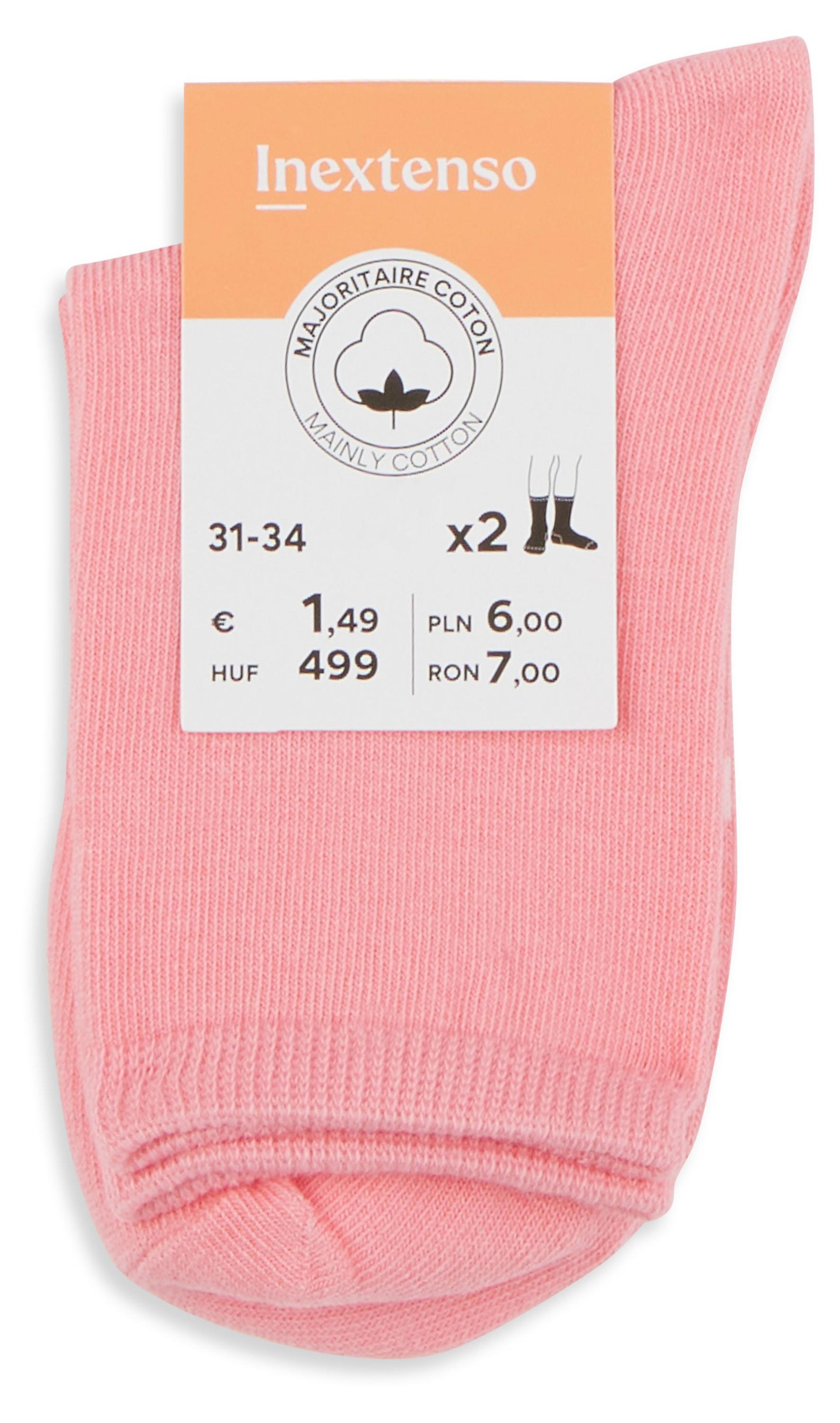 

Носки для девочки InExtenso 2 пары, р. 27/30-31/34