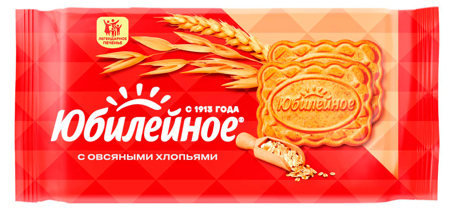 

Печенье Юбилейное с овсяными хлопьями, 224 г