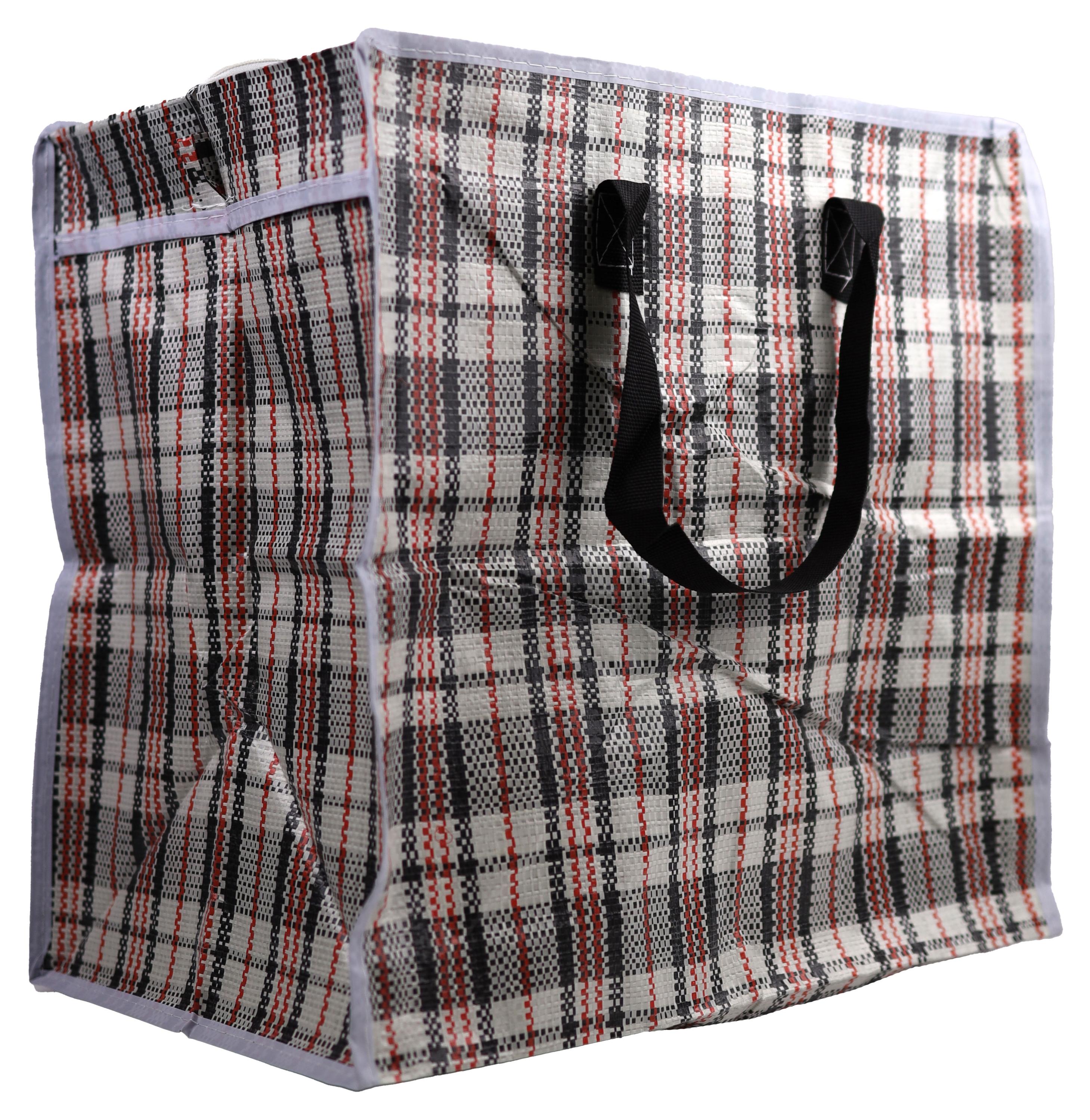 

Сумка дорожная АШАН Красная птица клетчатая 40х28х40 см, 45 л