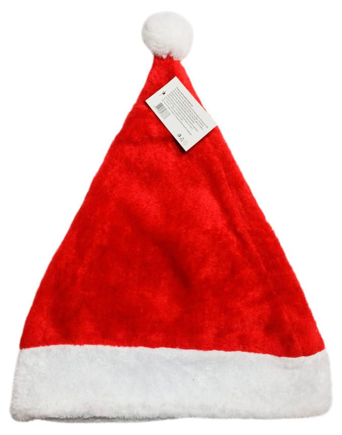

Колпак новогодний пушистый красный, 45х3х30 см