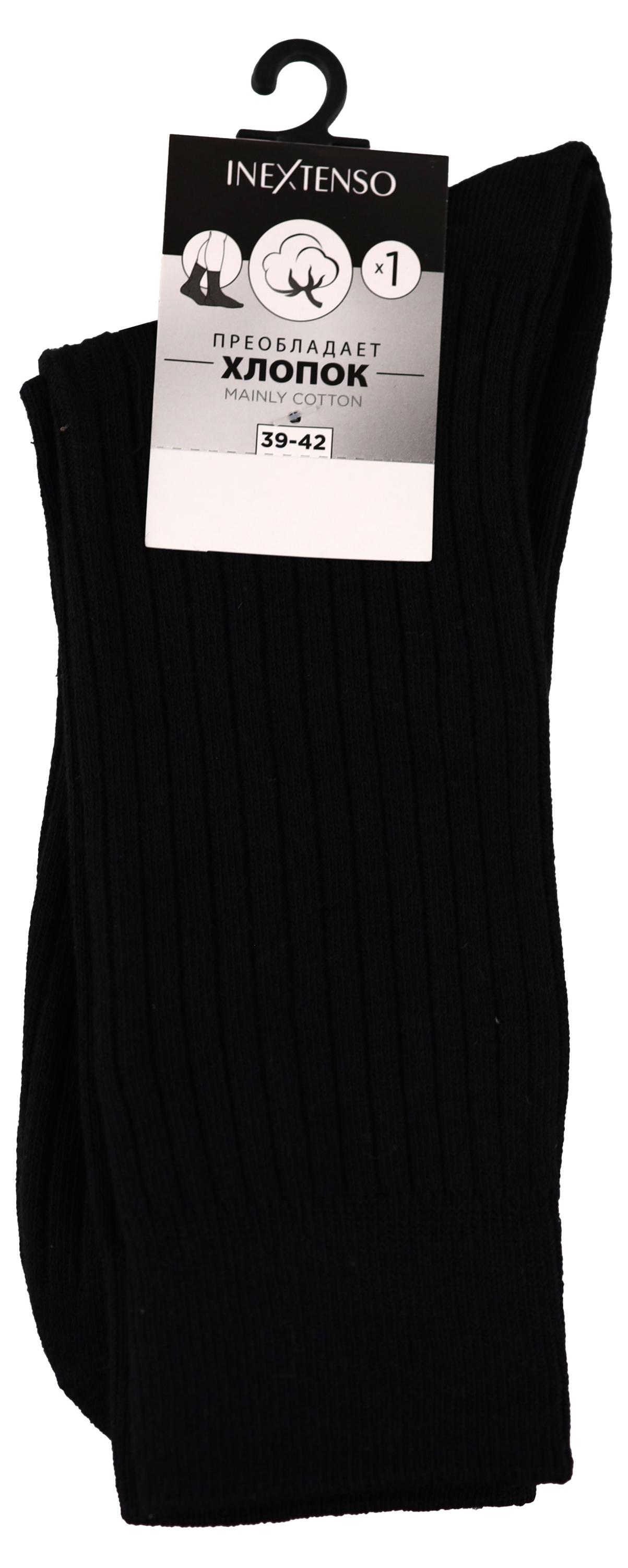 

Носки мужские InExtenso черные, р 39/42-43/46