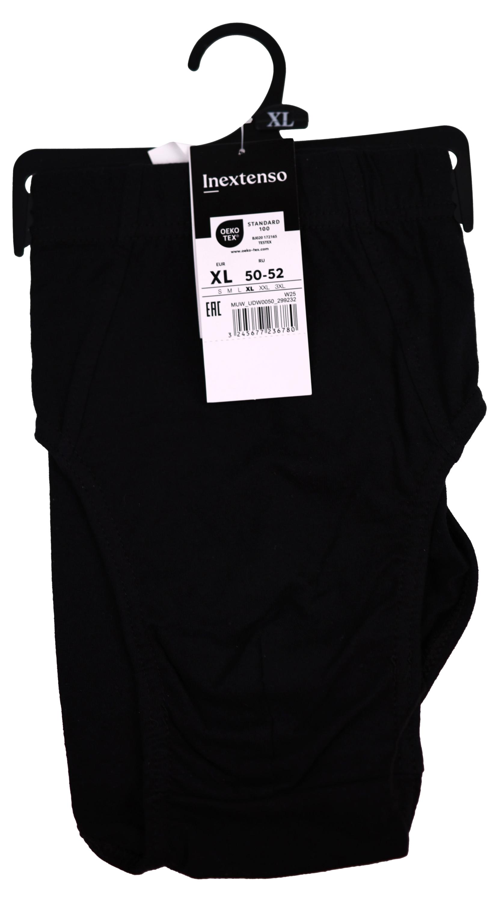 

Трусы мужские InExtenso слипы черные, р S-3XL