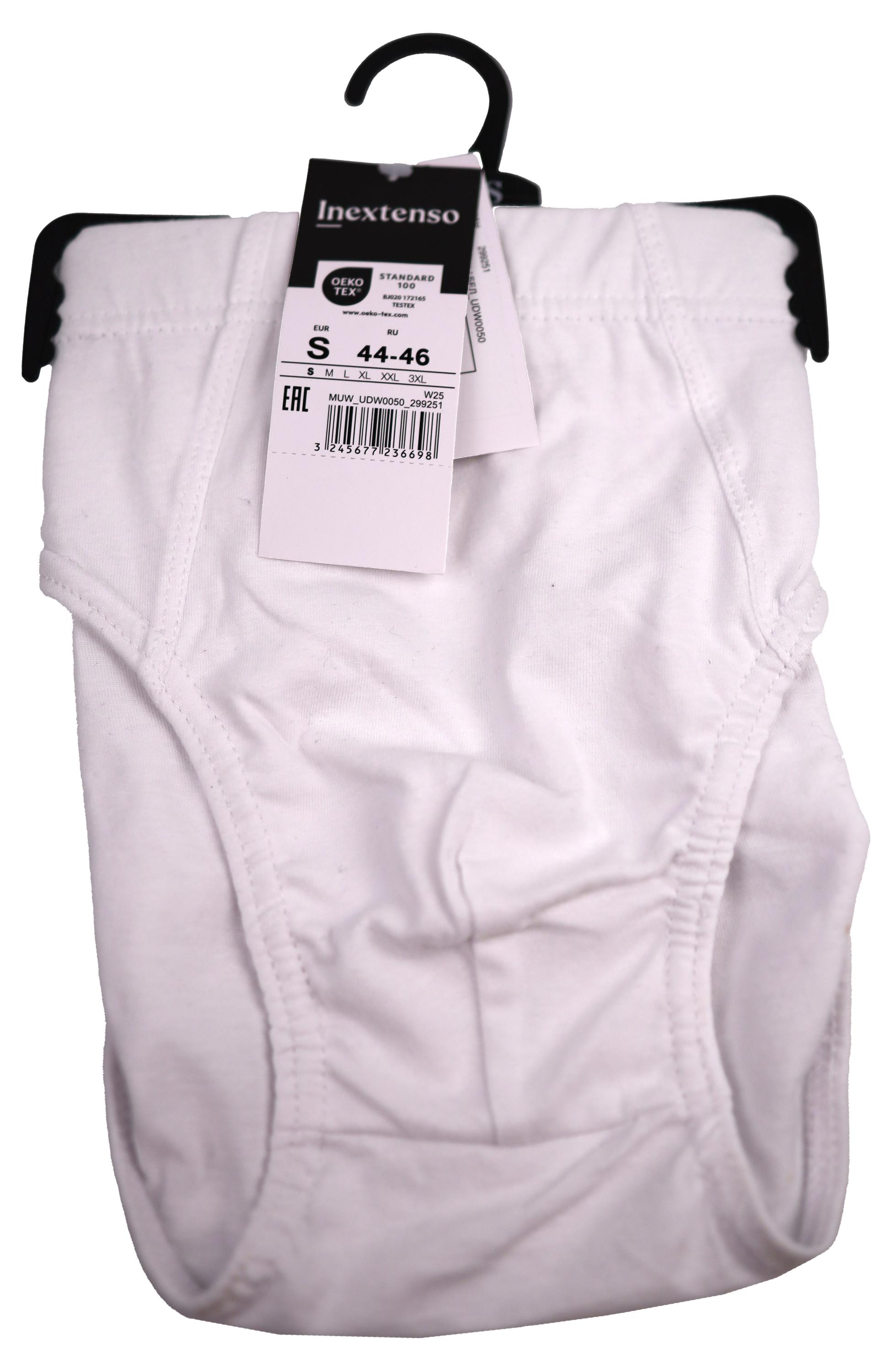 

Трусы мужские InExtenso слипы белые, р S-3XL