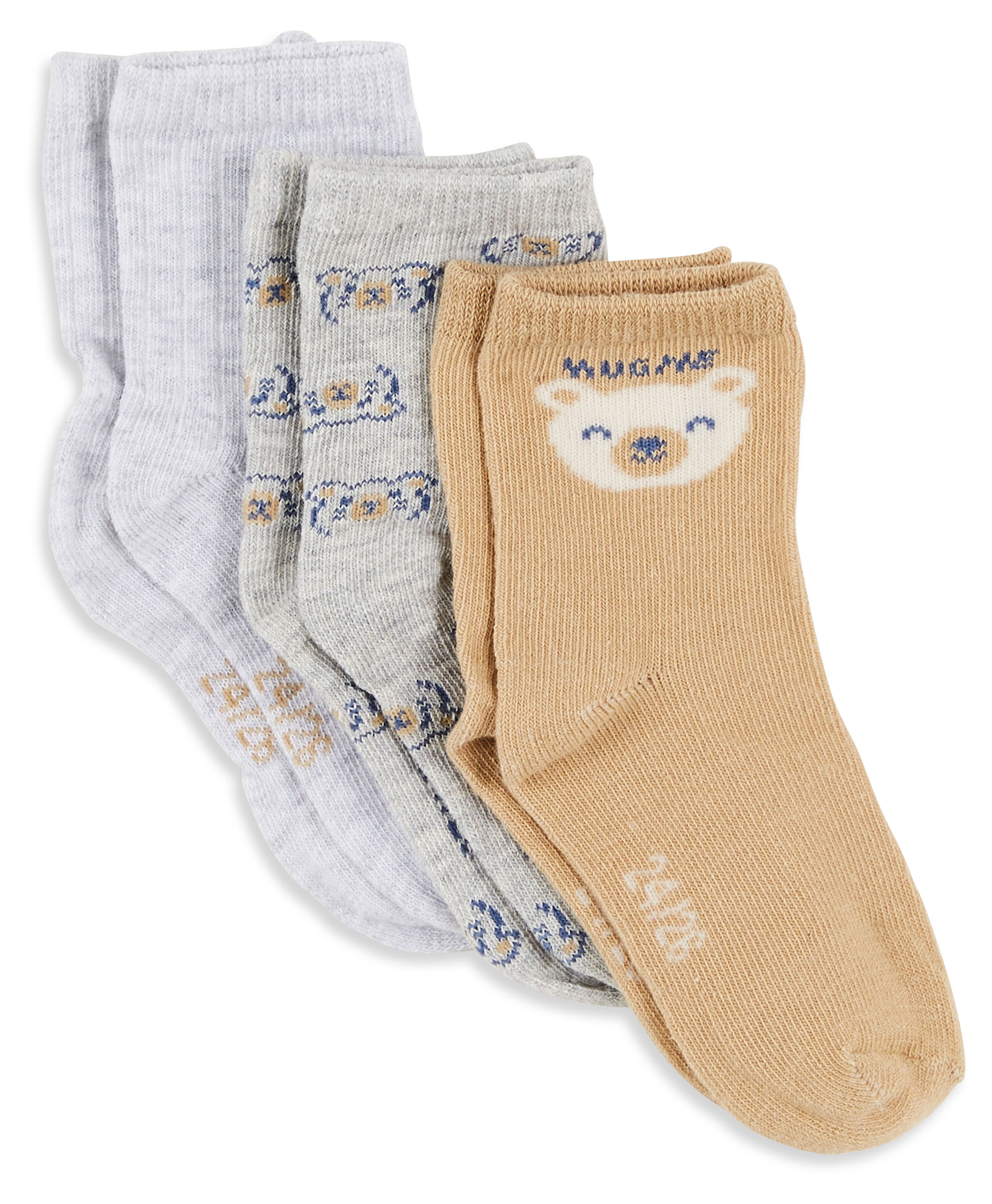 

Носки детские для девочки InExtenso мишки р. 12/13-13/14, 3 пары