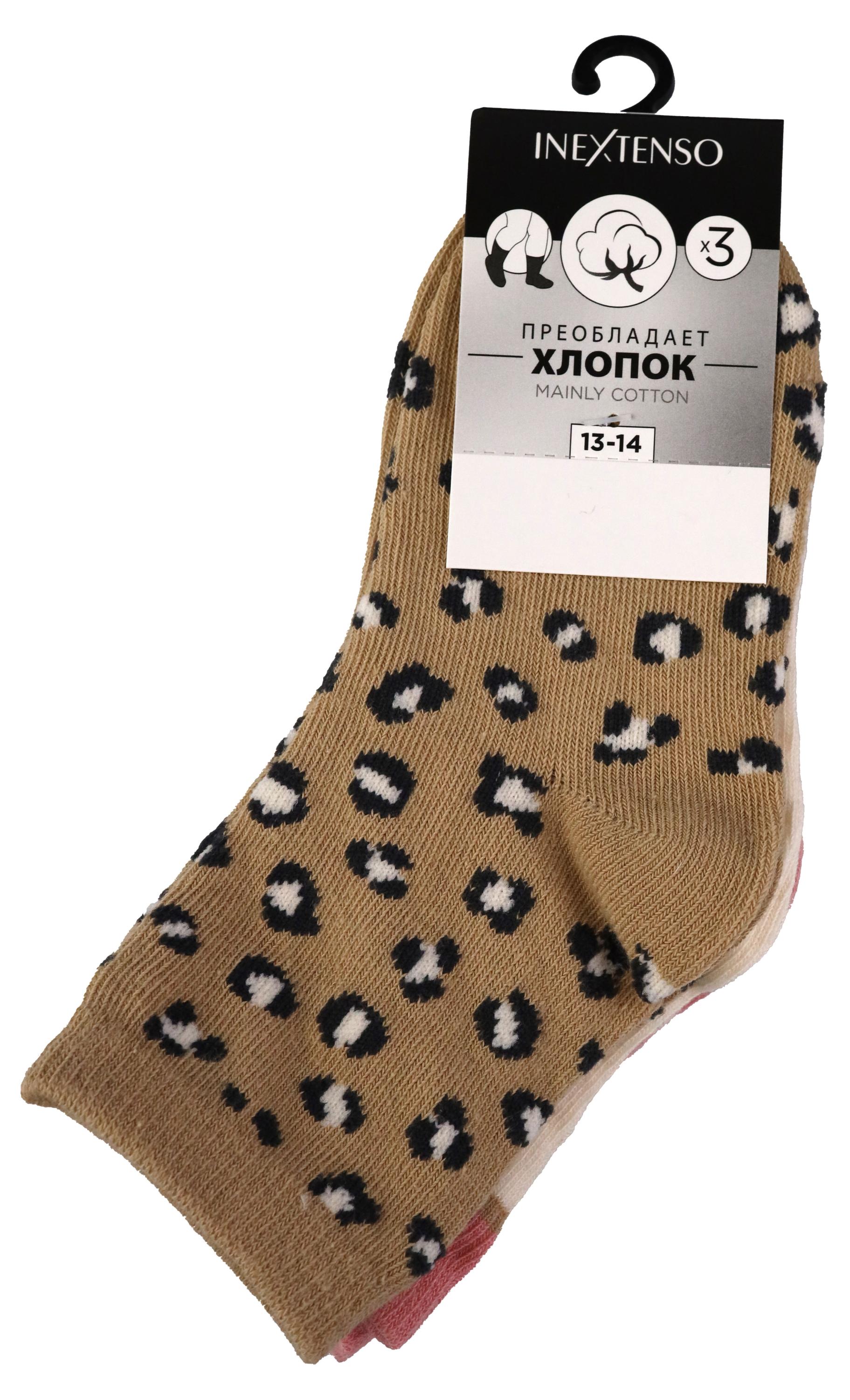 

Носки для девочки InExtenso р 8/10-13/14, 3 шт