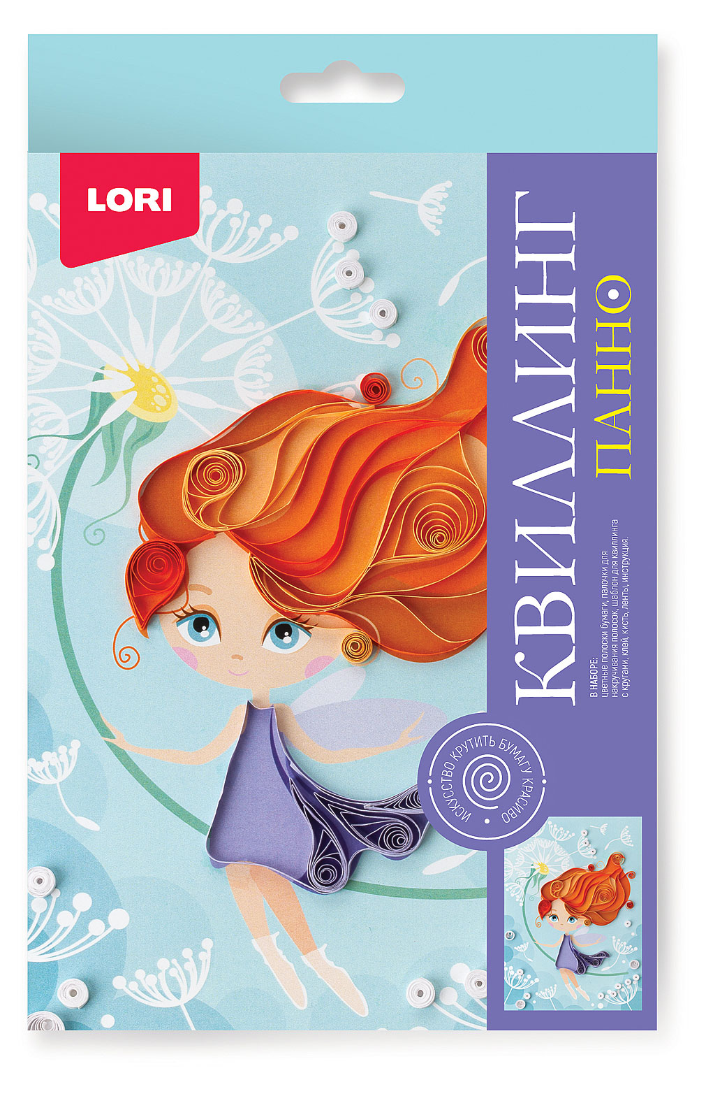 

Набор для творчества LORI Квилинг Панно, 1 шт в ассортименте