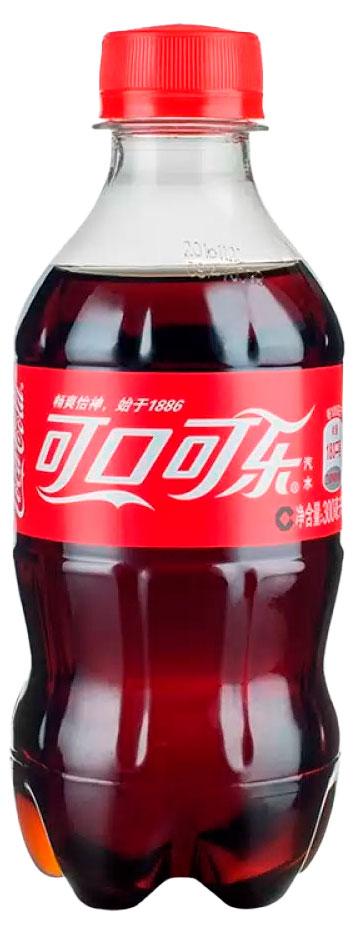 

Напиток газированный Coca-Cola Китай, 0,3 л