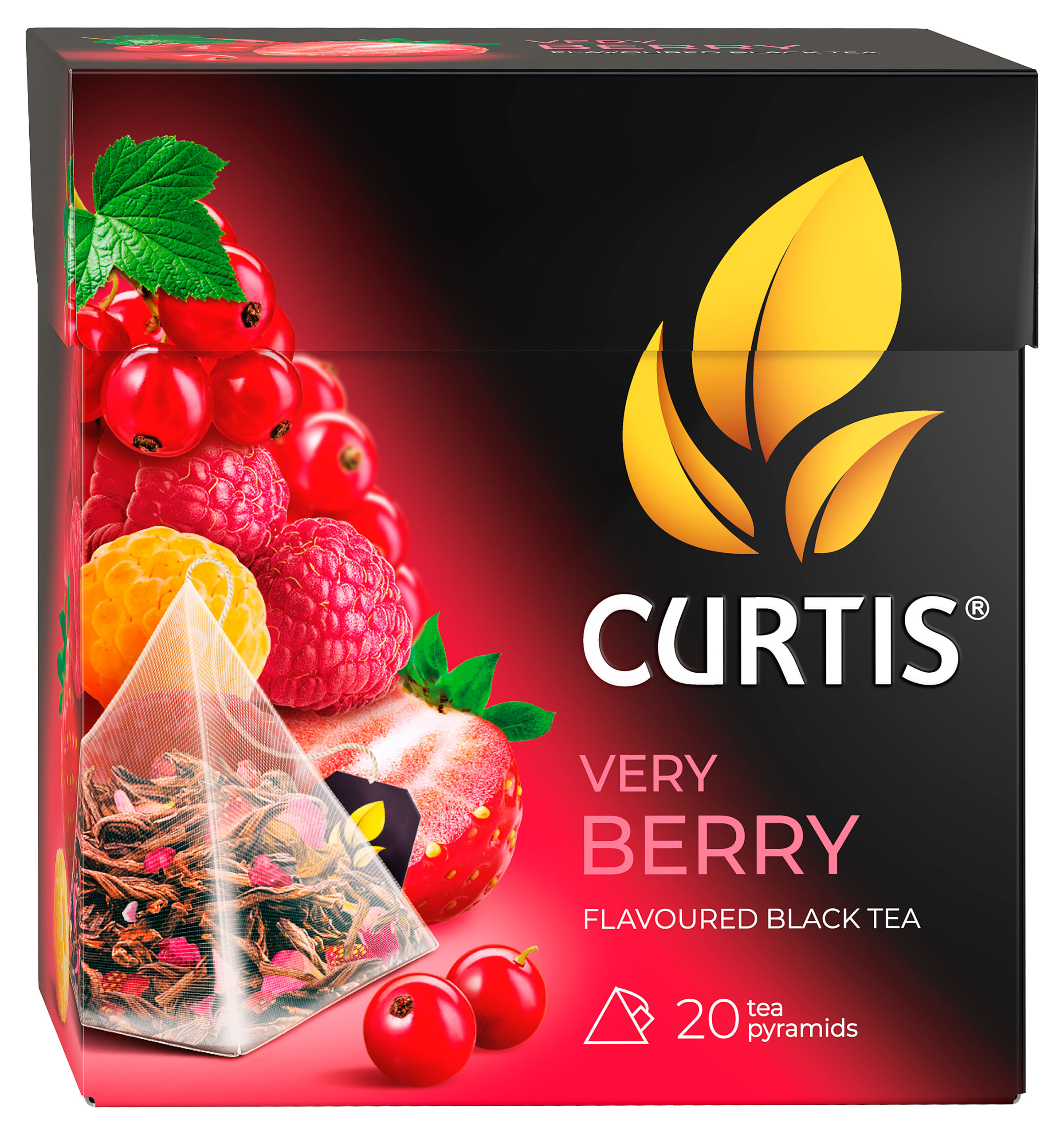 

Чай черный CURTIS Very Berry, 20х1,7 г