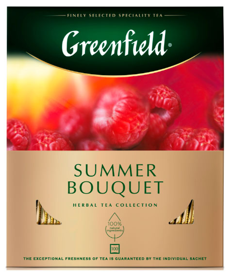 

Напиток чайный Greenfield Summer Bouquet, 100х2 г