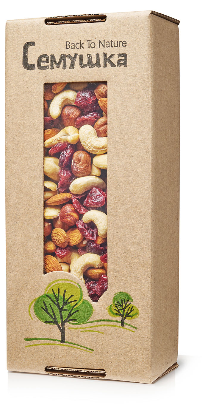 

Смесь орехов с клюквой Семушка, 500 г