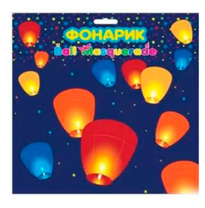 

Небесный фонарик BALL MASQUERADE, 1 шт