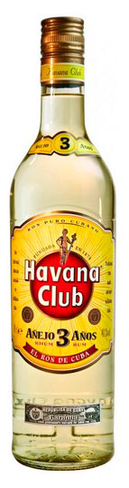 

Ром Havana Club Anejo 3 Anos Куба, 0,7 л