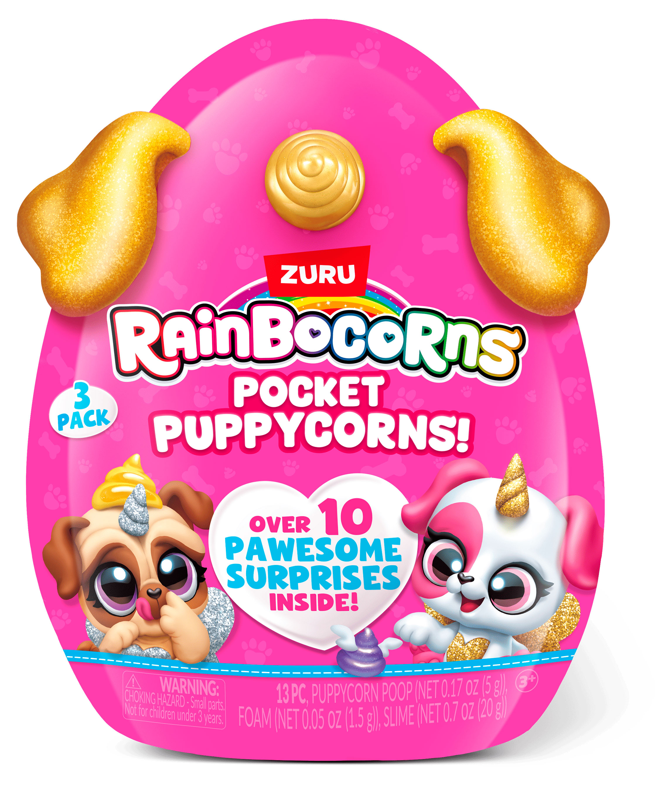 

Игровой набор-сюрприз ZURU Rainbocorns Pocket Puppycorns 23,5х20х6 см, 1 шт в ассортименте
