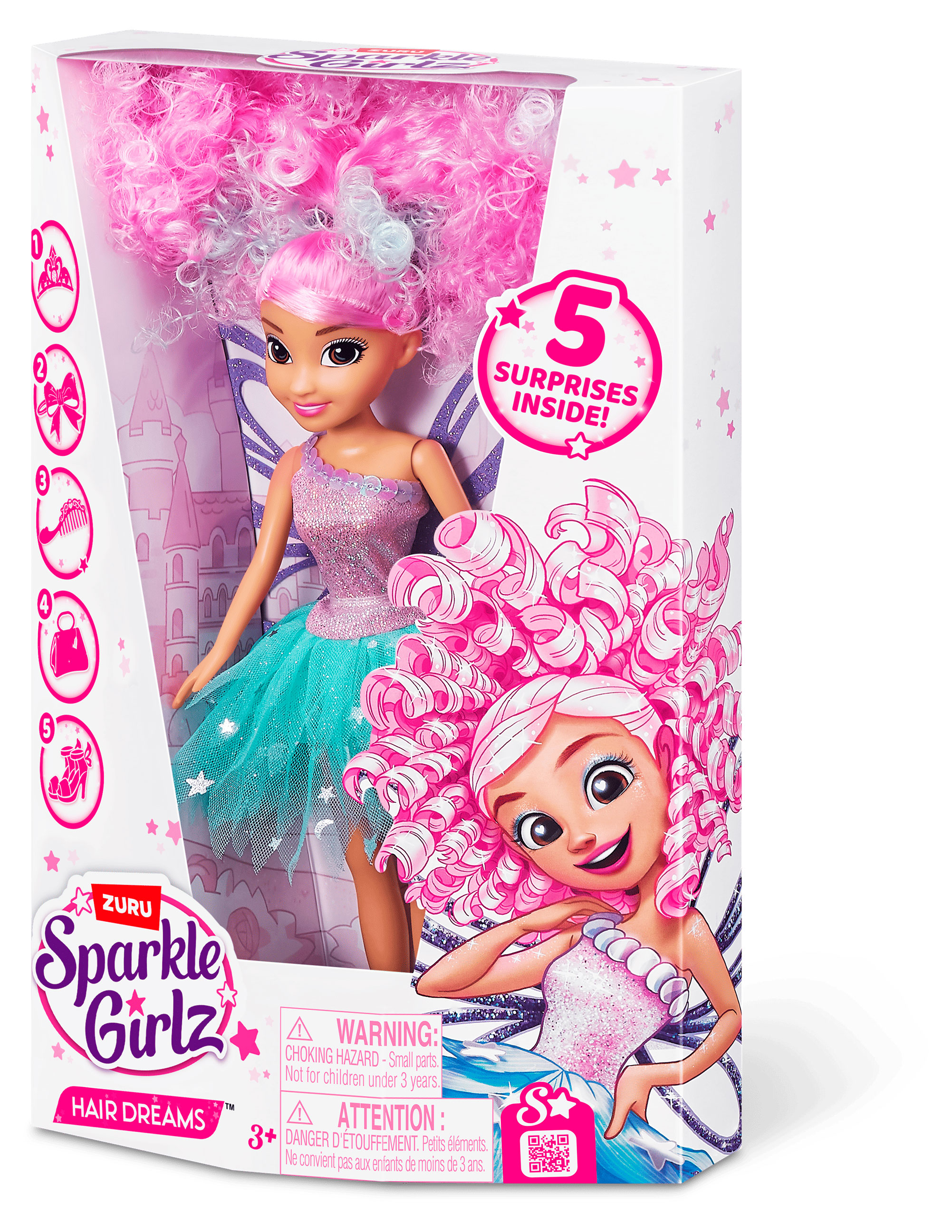 

Кукла ZURU SPARKLE GIRLZ с сюрпризами 31х20,3х6 см, 1 шт