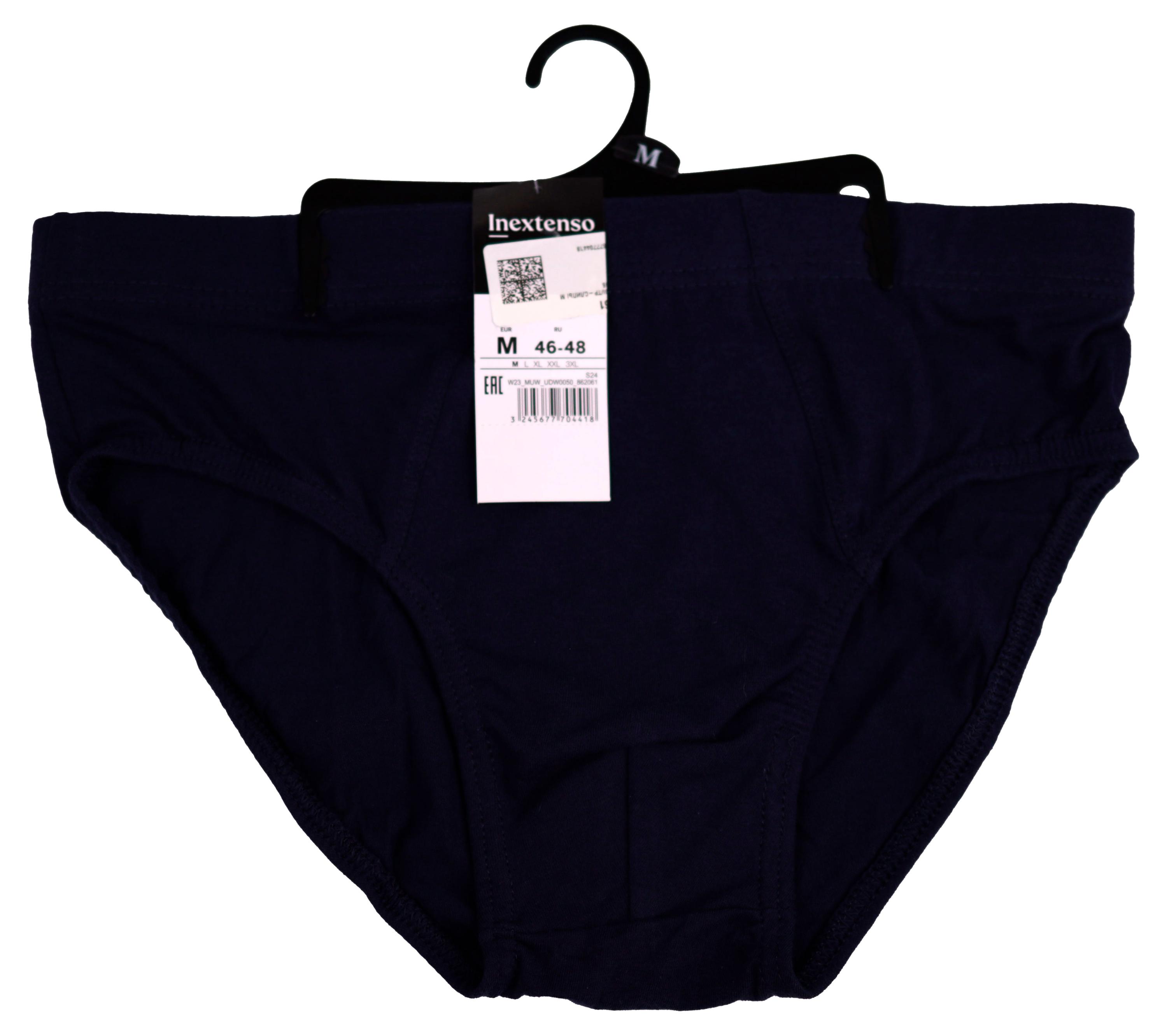 

Трусы мужские InExtenso слипы темно-синие р. M-3XL, 1 шт