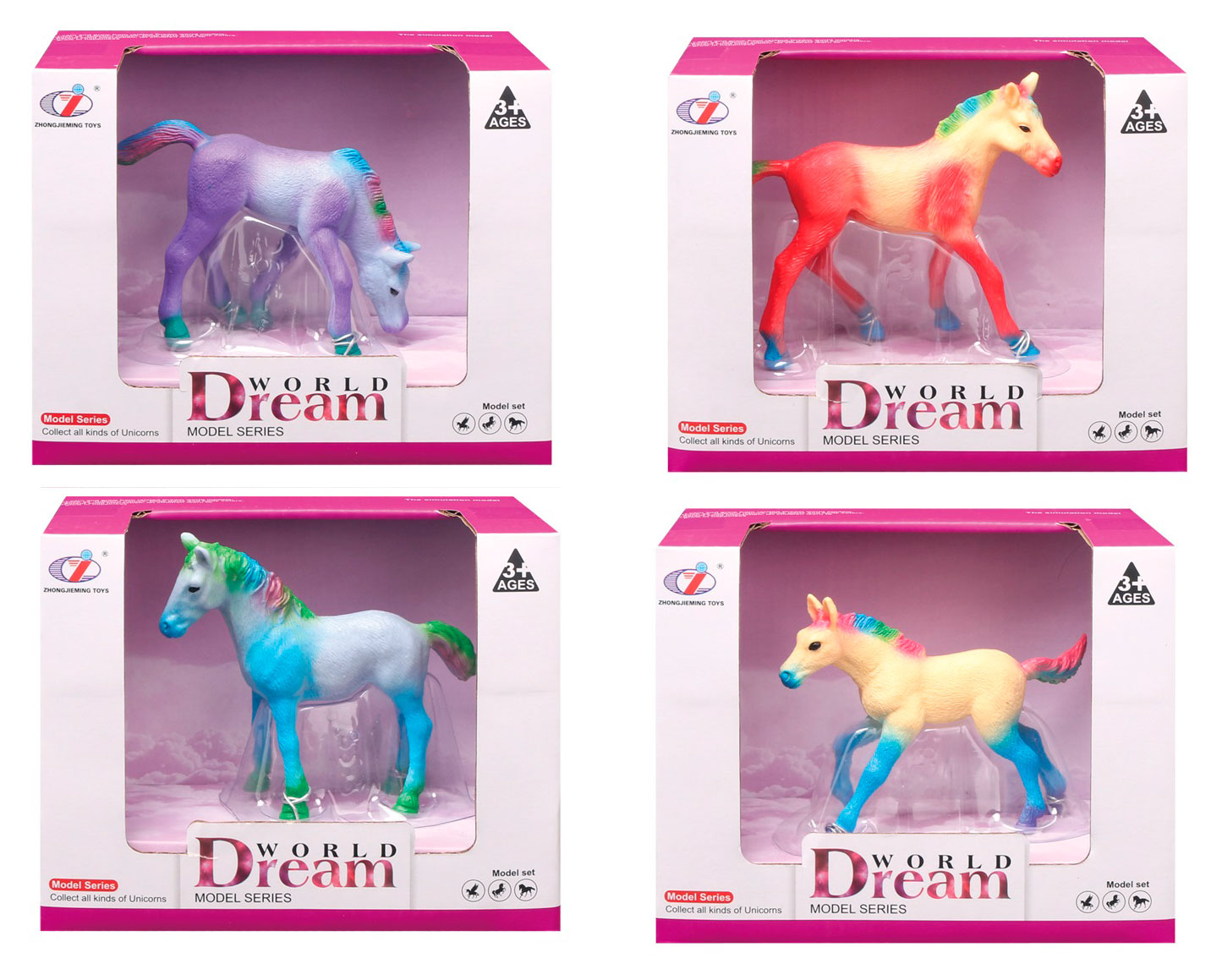 

Фигурка Лошадка цветная, 1 шт в ассортименте