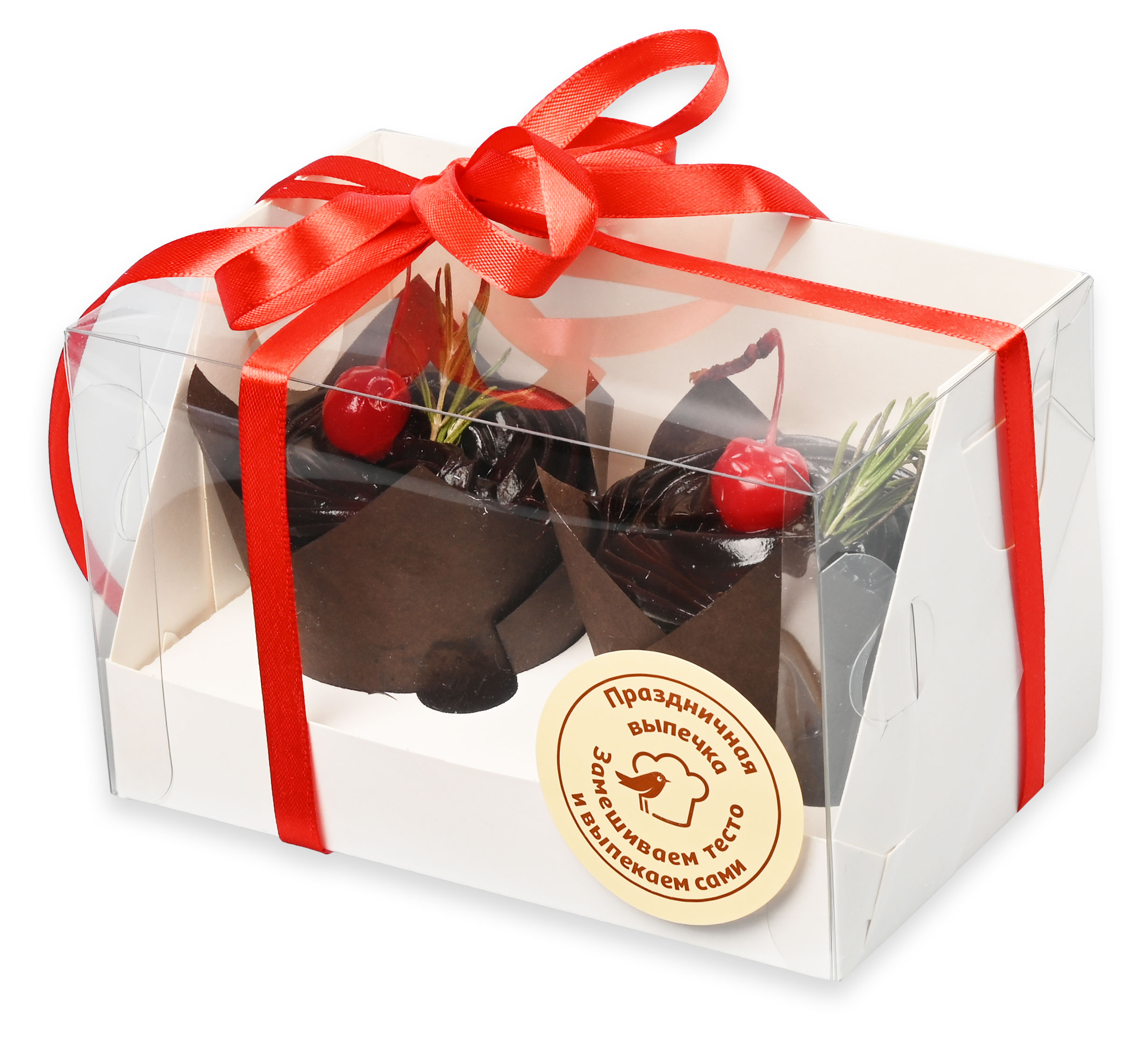 

Маффины АШАН Шоколадные премиум, 2 шт х 140 г