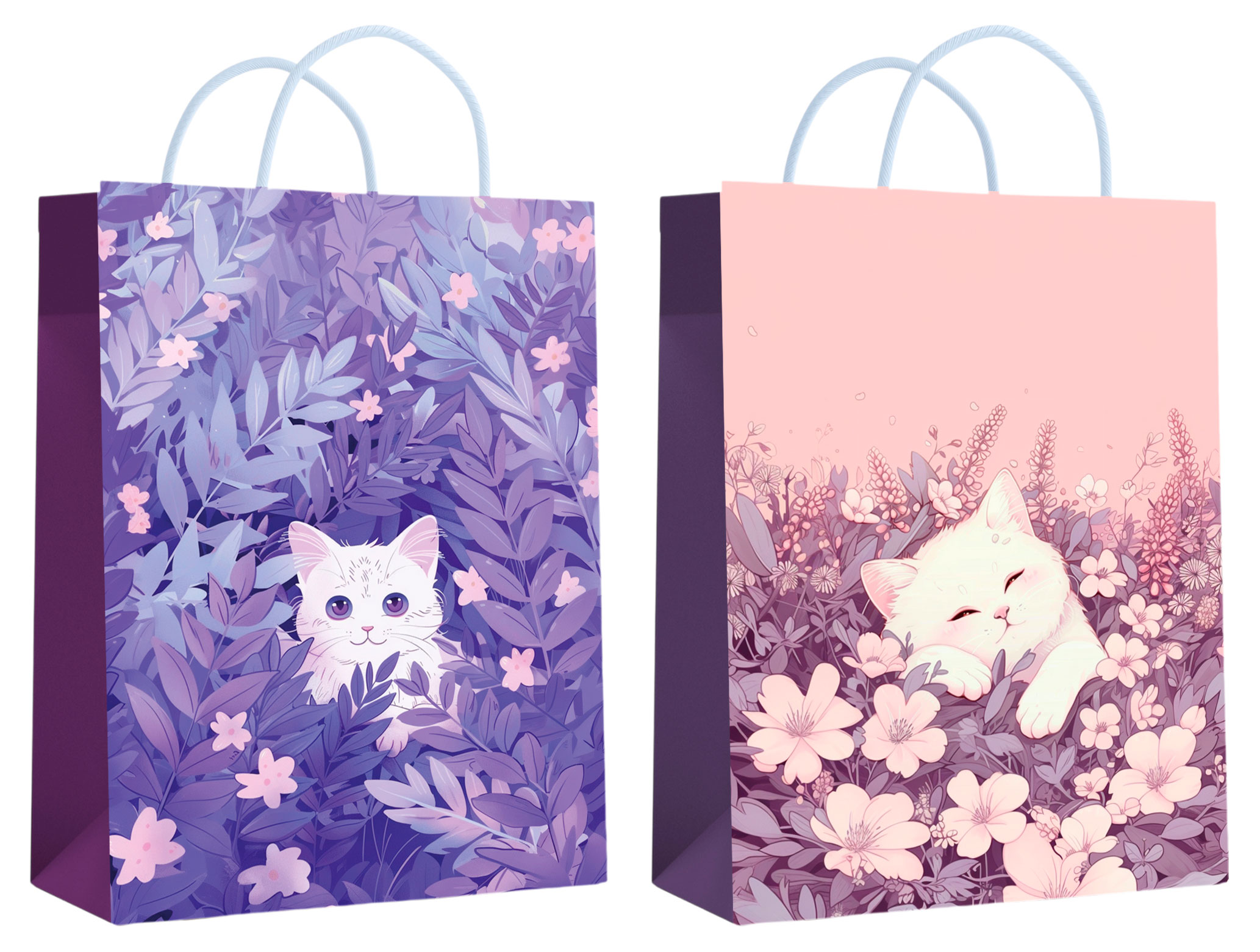 

Пакет подарочный Centrum Котики в лаванде 18х23х10 см, 1 шт в ассортименте