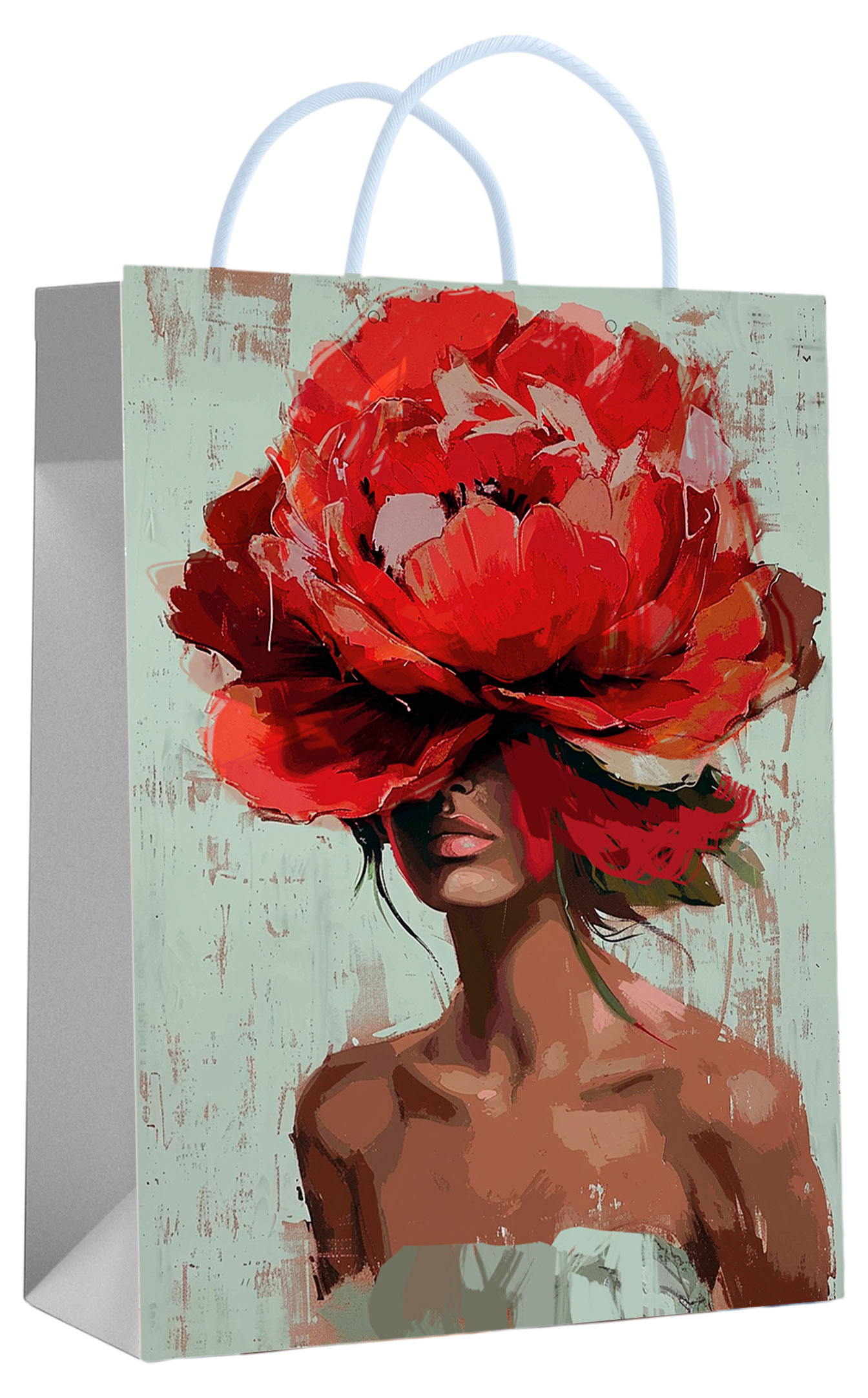 

Пакет подарочный Centrum Девушка-цветок, 33х45х12 см