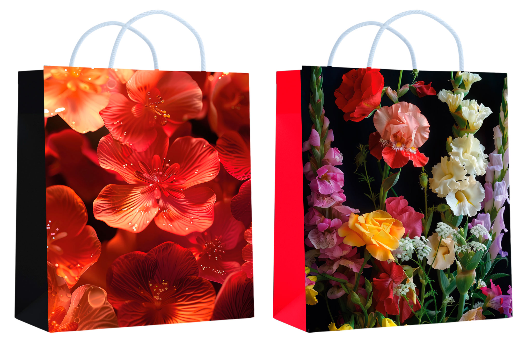 

Пакет подарочный Centrum Цветы 35х40х12 см, 1 шт в ассортименте