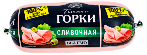 

Колбаса вареная Ближние горки Сливочная без ГМО, вес