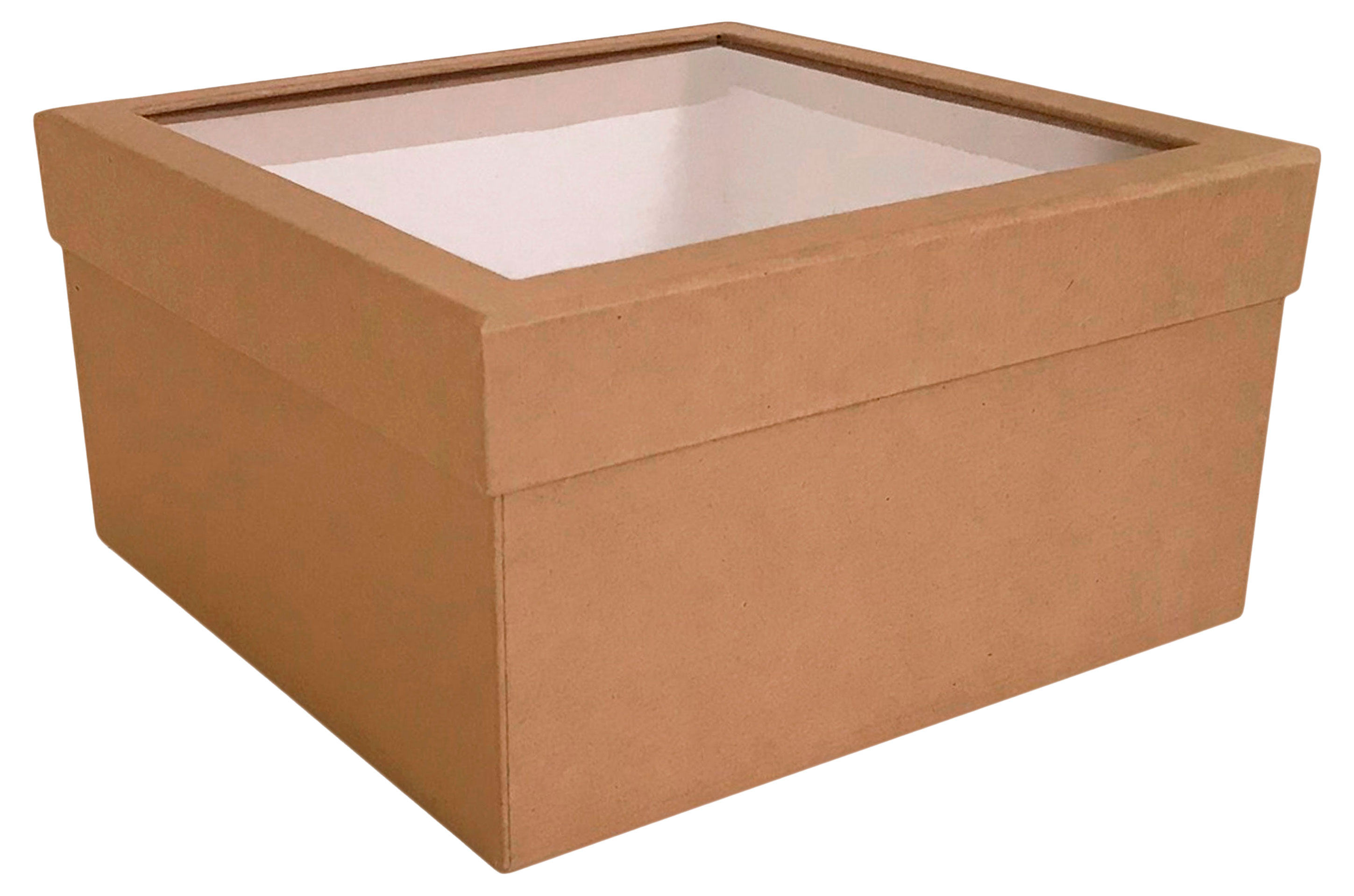 

Коробка подарочная РутаУпак с окном, 21х21х11 см