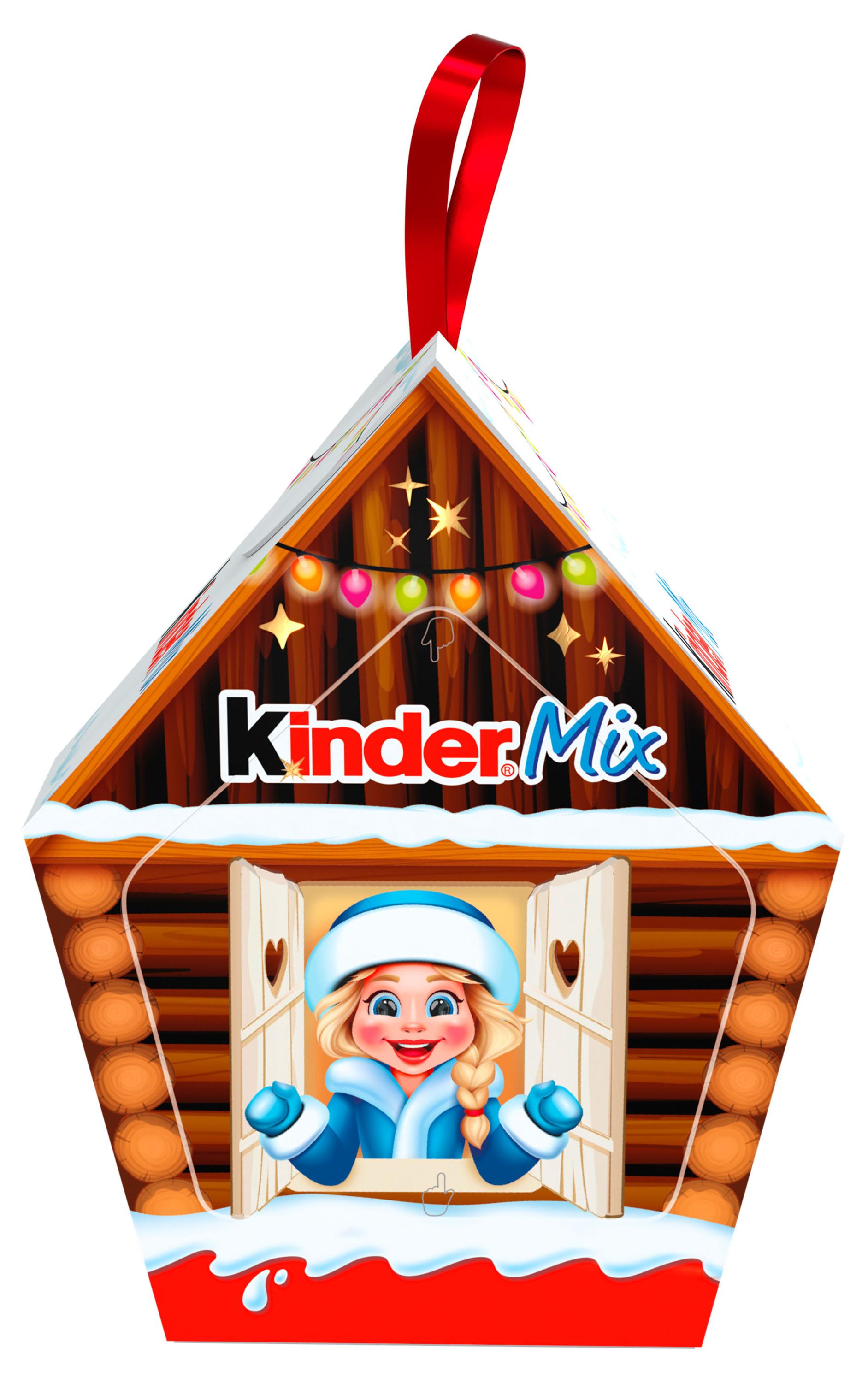 

Подарок новогодний сладкий Kinder Mix Кормушка для птиц, 99,7 г
