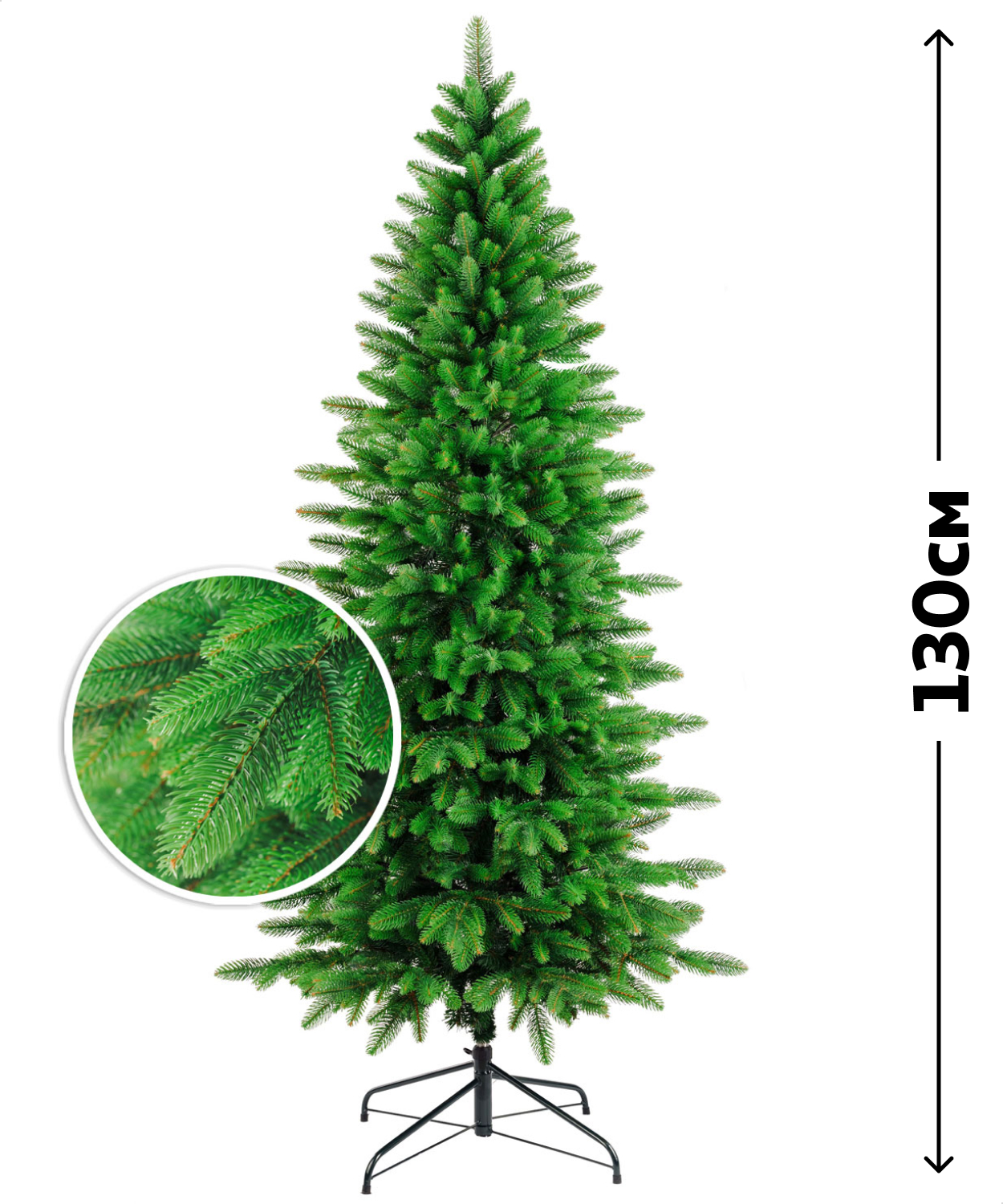 

Ель искусственная Бифорес Крона микс светло-зеленая, 130 см