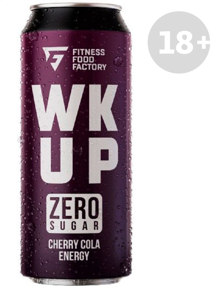 Изображение товара Напиток тонизирующий WK UP со вкусом вишни и колы, 450 мл