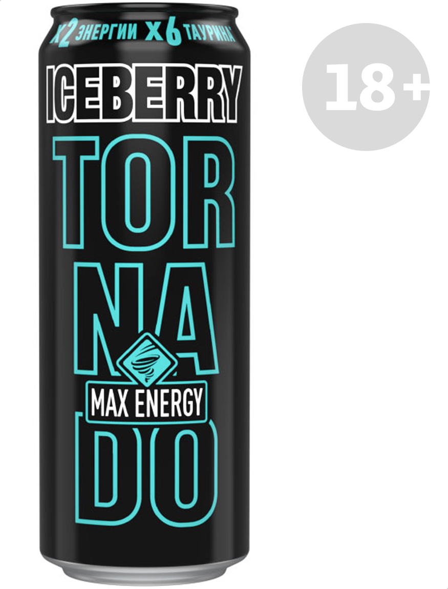 

Напиток энергетический Tornado MAX Iceberry , 450 мл